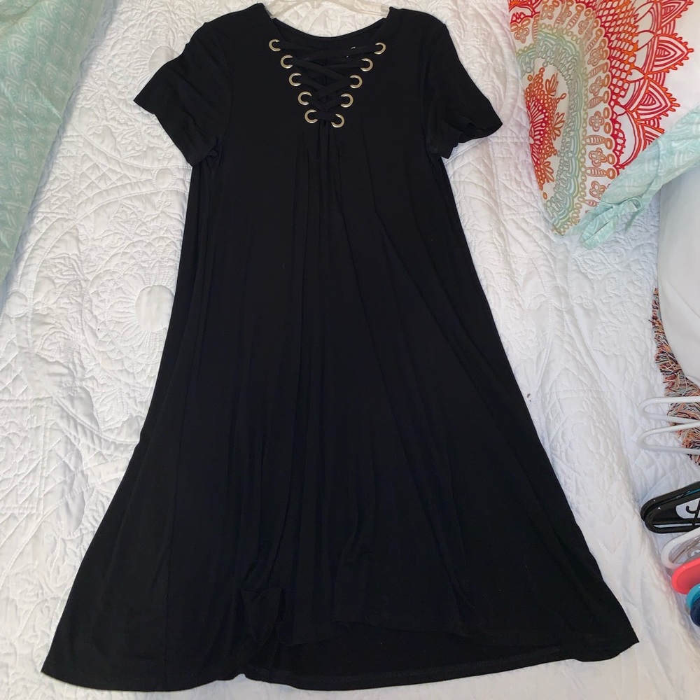 Black T-Shirt Dress